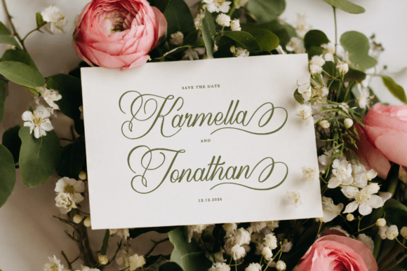 Harvintelis Font - Preview 2