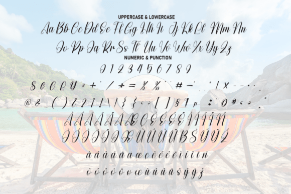 Holiday Font - Preview 6