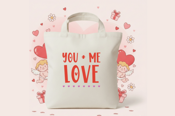 I Love Cupid Font PNG with transparent background - Preview 3