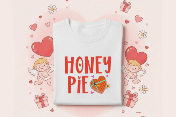 I Love Cupid Font PNG with transparent background - Preview 4