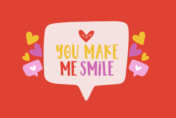 I Love Cupid Font PNG with transparent background - Preview 5