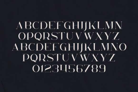 Kavo Font PNG with transparent background - Preview 1