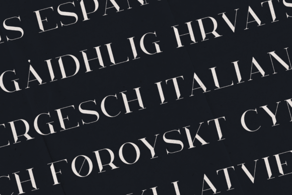 Kavo Font PNG with transparent background - Preview 2