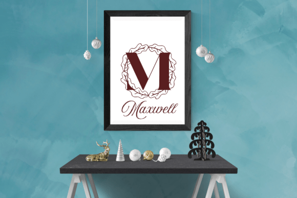 Laurion Monogram Font font preview - 2