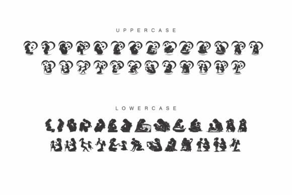 Motherlyn Font PNG with transparent background - Preview 1