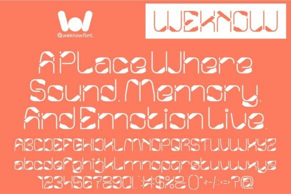 Metropolis Music Font font preview - 2
