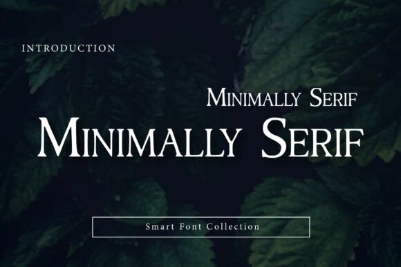 Minimally Serif Serif Font By Wow Magic