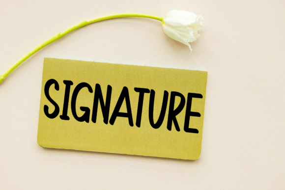 Notably Absent Font PNG with transparent background - Preview 2