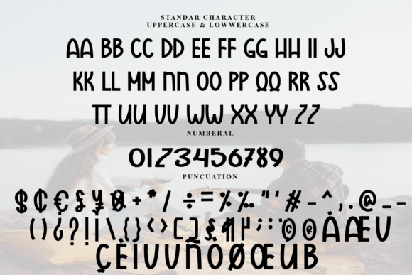 Romantic Happyday Font PNG with transparent background - Preview 2