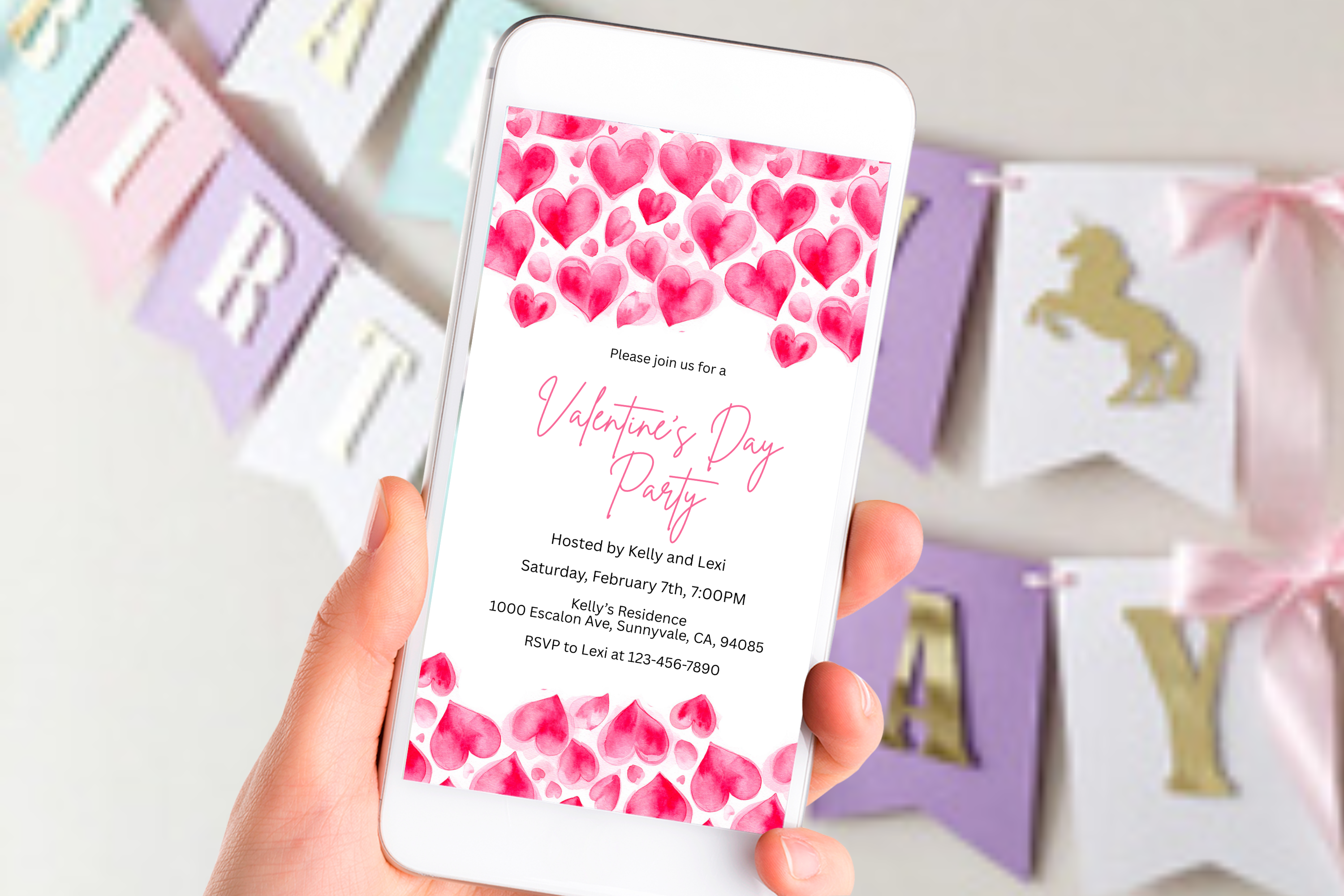 Valentine's Party Invitation