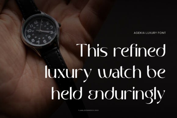 Agekia Font - Preview 1