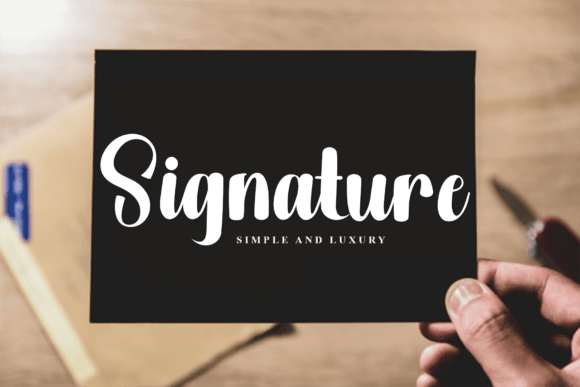 Amsterdam Handmade Font - Preview 5