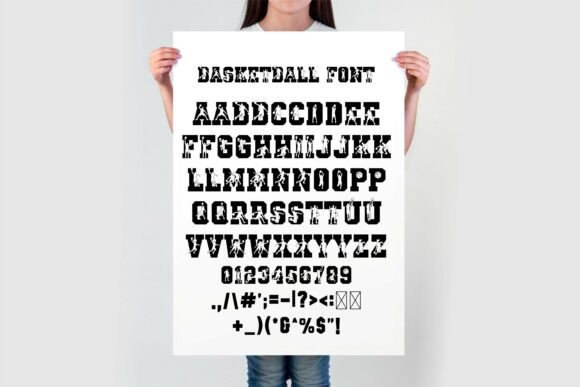 Basketball Varsity Font - Preview 3