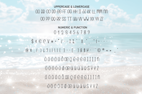 Beach Shining Font - Preview 6