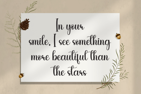 Beautiful Font - Preview 4