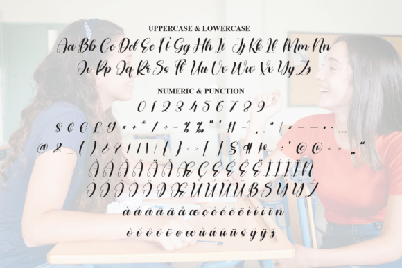 Bestie Schooling Font - Preview 6