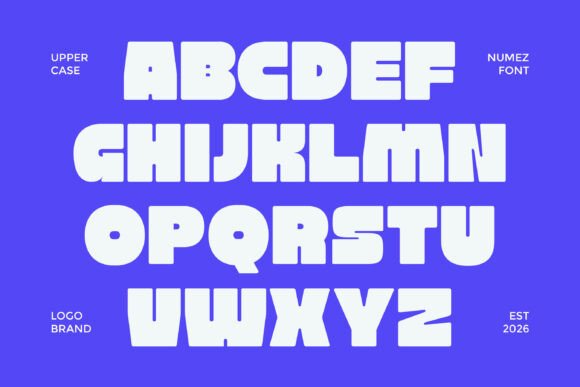 Bold Numez Font - Preview 5