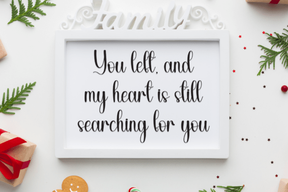 Christmas Font - Preview 4