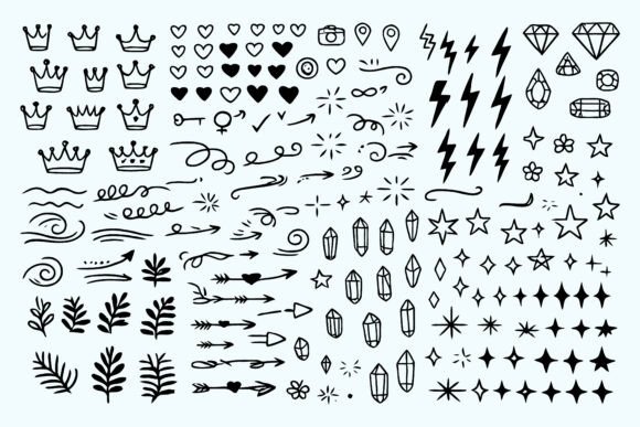 Collection of Elegant Hand-Drawn Design