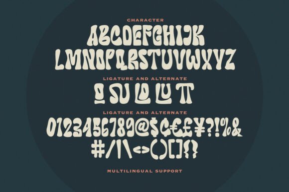 Compoun Nomeros Font PNG with transparent background - Preview 4