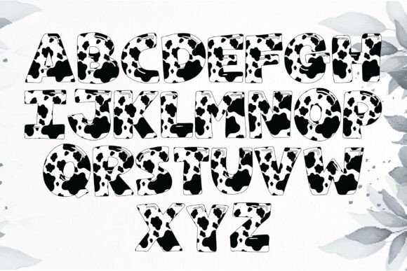 Cow Farm Font - Preview 1