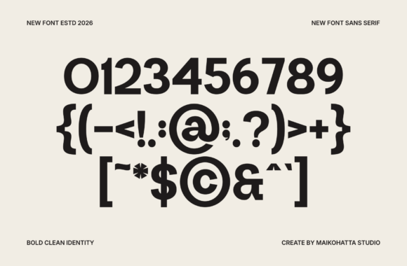 Mailna Font PNG with transparent background - Preview 5