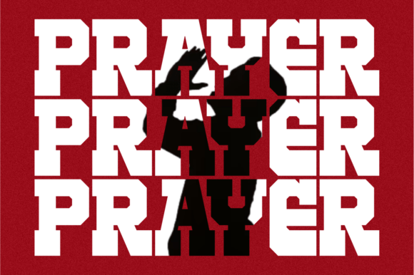 Prayer Nights Font PNG with transparent background - Preview 3