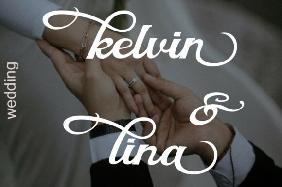 Qailyna Font PNG with transparent background - Preview 2