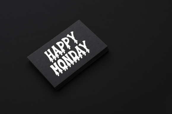 Scarry Horror Font PNG with transparent background - Preview 2