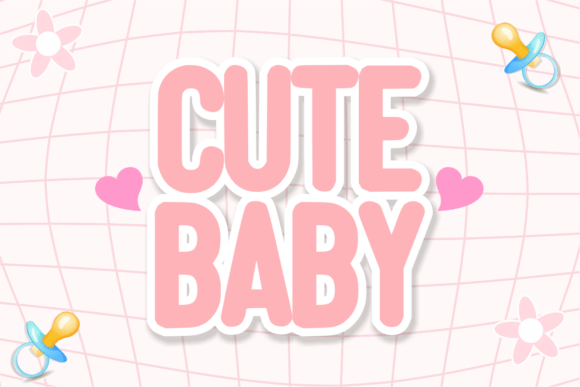Baby Birthday Font - Preview 1