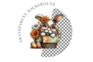 Baby Bunny Easter Clipart Graphic by Print Magic · Creative Fabrica