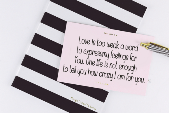 Baby Valentine Font - Preview 1