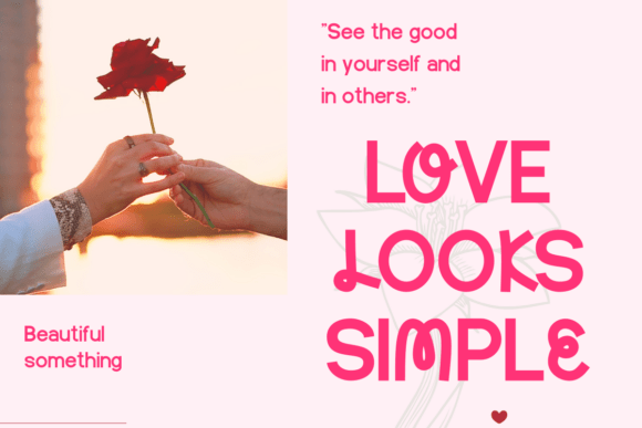 Beautiful Something Font - Preview 3