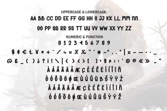 Bigfoot Font - Preview 6