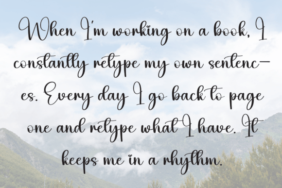 Birthday Font - Preview 5