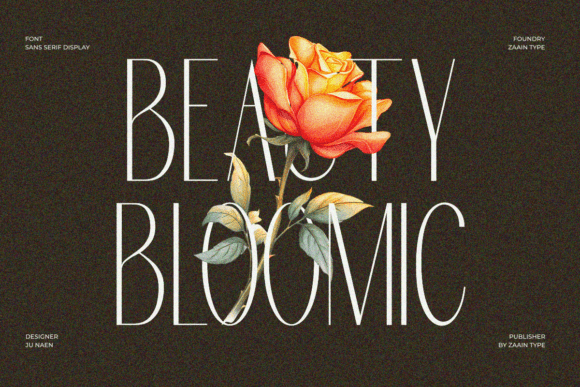 Bloomic Font - Preview 1