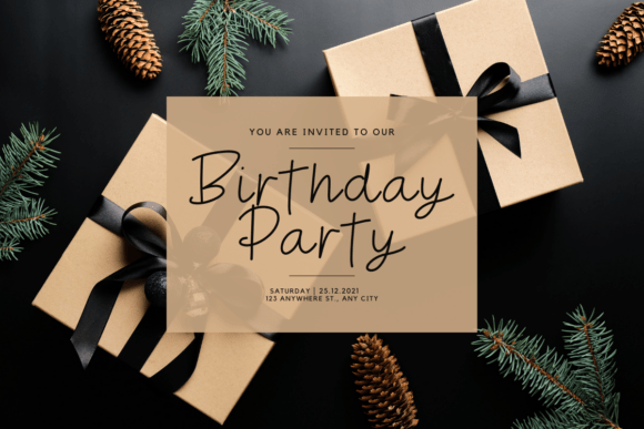 Daily Ink Font PNG with transparent background - Preview 4