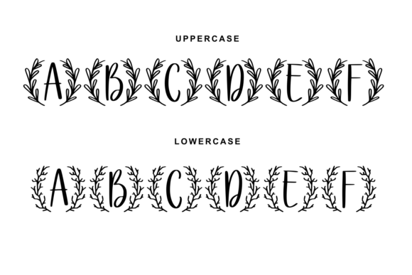 Dauny Monogram Font - Preview 3