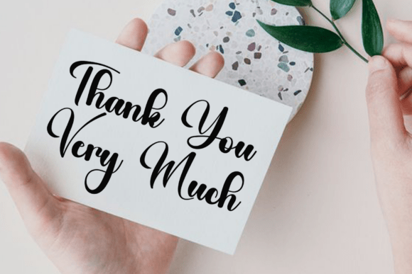 Family Calligraphy Font - Preview 1
