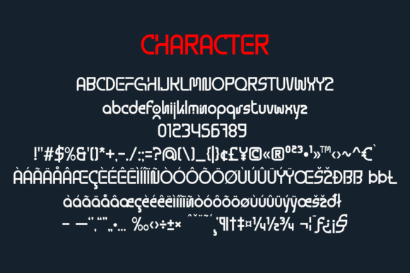 Gnora Font - Preview 6