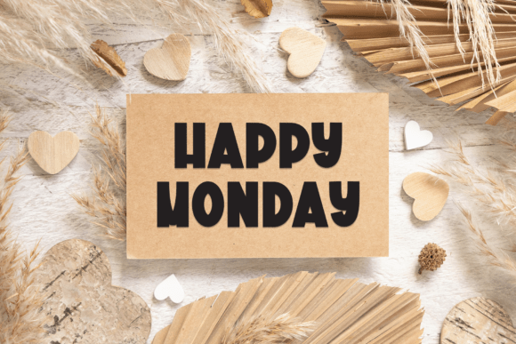 Happy Wild Font PNG with transparent background - Preview 2