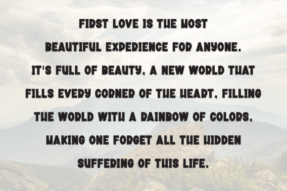Happy Wild Font PNG with transparent background - Preview 5