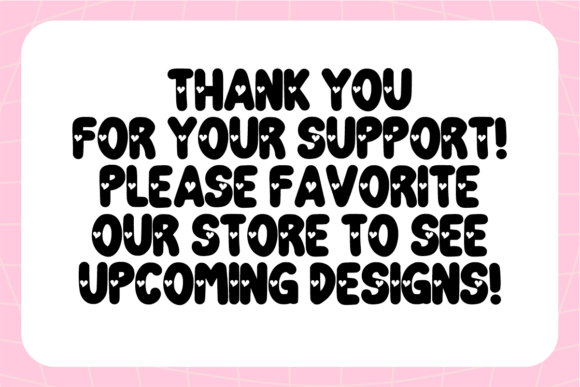 Heart Bubbles Font - Preview 3