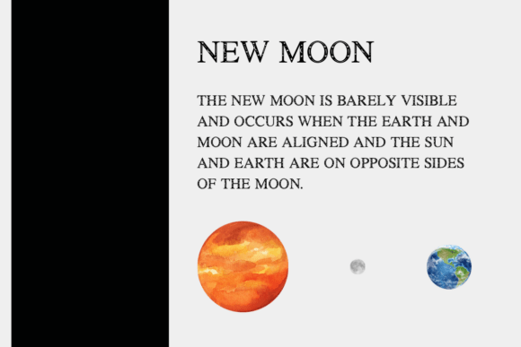 Moon Love You Font PNG with transparent background - Preview 3