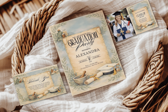 Pharmacy Graduation Invitation