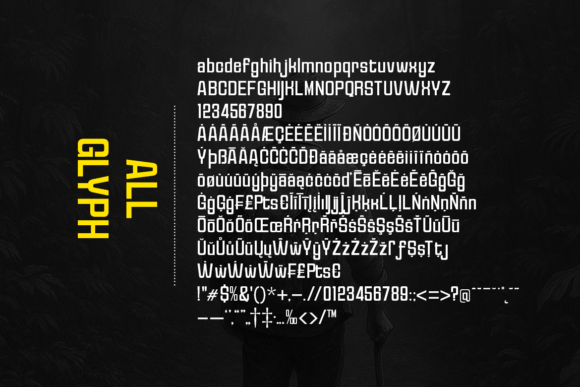 Reflect of Strictly Semi Condensed Font PNG with transparent background - Preview 4