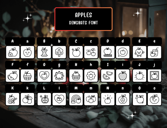 Apples Font - Preview 1