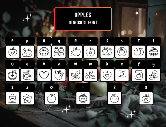 Apples Font - Preview 2