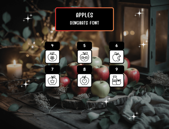 Apples Font - Preview 3