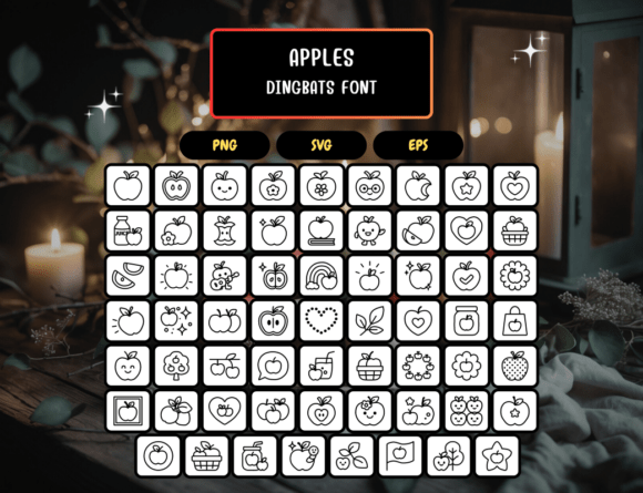 Apples Font - Preview 4